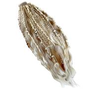 Queue De Cheval Élastique Dread, Queue De Cheval Dreadlock Bohème Avec Perles Et Breloques, Queues De Cheval Dread De 22 Pouces For Les Voyages Quotidiens Au Festival(Style 1)