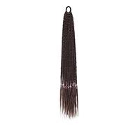 Queue de Cheval Extension 12 Pièces Extension Tressée Postiches Synthétiques for Femmes Filles Enfants Tresses Multicolores Extensions de Cheveux avec Bandes de Caoutchouc 24 pouces de Long Arc-en-Cie