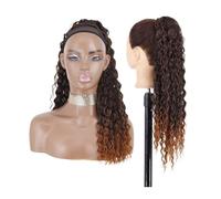 Queue de Cheval Extension Extension de queue de cheval longue crépue bouclée 26 pouces Afro synthétique cordon Extensions de queue de cheval bouclés faux cheveux queue de cheval for les femmes noires