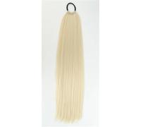 Queue De Cheval Synthétique Pour Femme - Cheveux Longs Et Raides Tressés Avec Élastique, Pour Un Usage Quotidien