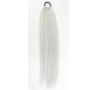Queue De Cheval Synthétique Pour Femme - Cheveux Longs Et Raides Tressés Avec Élastique, Pour Un Usage Quotidien