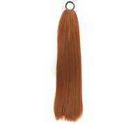 Queue De Cheval Synthétique Pour Femme - Cheveux Longs Et Raides Tressés Avec Élastique, Pour Un Usage Quotidien