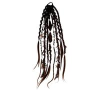 Queue De Cheval Tressée Accessoires Pour Cheveux Femme Volume Marron Rétro