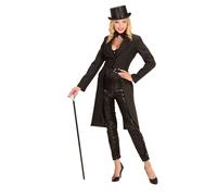 Queue De Pie Noire Femme - Taille: M Noir