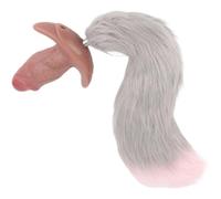 Queue De Renard Adulte Plug Anus Femme Avec Queue Qui Bouge Plug Anal,B | Plug Anus Femme Queue Animal Homme Fourrure Tail D'animaux Silicone Longue Anale Plugs Anals Dilatateur Débutante Souple,B
