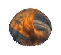 Queue de sirène 1 bonnet de douche réutilisable pour femme, double couche imperméable à l'eau, soins capillaires essentiels