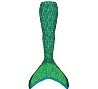 Queue de sirène - Fin Fun - Verte complète Junior S-M Multicouleur G