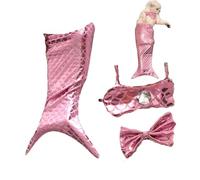 Queue de Sirène pour Chats Costume Sirène Queue de Poisson Doux Confortable