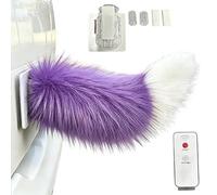 Queue De Voiture Électrique À Télécommande - Décor Réaliste Rechargeable à Commande à Distance,Ornements Extérieurs Voiture,pour Voyages Arrière de Camions Moto Maison Véhicules Fêtes SUV Trajets