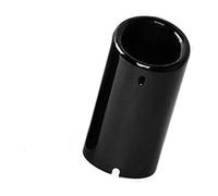 Queue D'Échappement Pour E30 E36 E46 E90 E91 E92 E93 F30 320i 325i 328i Tip Turbo Sound Whistle Silencieux Tuyau D'échappement Voiture(1pcs Gloss Black)