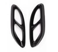 Queue D'embout Couvercle 1 Paire De Caches De Silencieux D'échappement Arrière Pour Voiture Compatible Avec Benz Pour LS 2018 2019 2020 2021 2022 2023(Black)