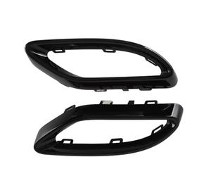 Queue D'embout Couvercle 1 Paire De Caches Pour Double Sortie D'échappement Arrière Compatible Avec Benz Pour A-Class W177 Pour AMG Line 2018 2019 2021 2022