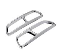 Queue D'embout Couvercle Ensemble De 2 Caches De Pot D'échappement Arrière Pour Voiture Compatible Avec A6 A7 C7 2016 2017 2018