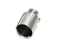 Queue Gorge Embout De Silencieux Universel En Acier Inoxydable 1 Pièce Oblique Taille Personnalisée Pour Voiture(ID57MM OD89MM)