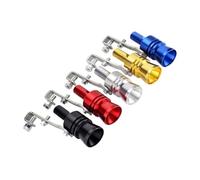 Queue Gorge Simulateur Sonore Universel Pour Voiture Sifflet Turbo Dispositif Réaménagement Du Véhicule Tuyau D'échappement Pointe Silencieux 1 Pièce(Sliver)