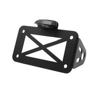 Queue Universelle De Montage Latéral Moto Avec Support Numéro Plaque D'immatriculation Porte Plaque Numéro Moto
