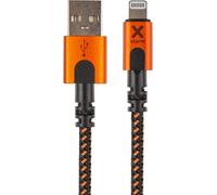 QUEWL-Xtreme Câble Usb Vers Lightning - 1,5 Mètres - Orange