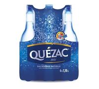 QUEZAC - Eau Minerale Gazeuse 6X1.1L - Livraison Gratuite - Prix Par Unité