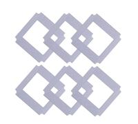 QUFAGQWU Chiffons De Nettoyage en Fibres, Compatibles avec Liectroux YW509. Robot De Nettoyage De Vitres, 6 Pièces/Paquet