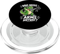 Qui a Besoin d'armes de Toute façon ? Funny T Rex Grabber PopSockets PopGrip pour MagSafe
