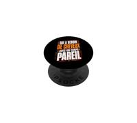 Qui A Besoin De Cheveux Chauve Drôle Original Cadeau Homme PopSockets PopGrip Adhésif