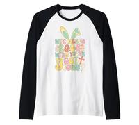Qui a Besoin d'œufs Quand Vous Avez reçu Jésus Christian Resurrection Manche Raglan