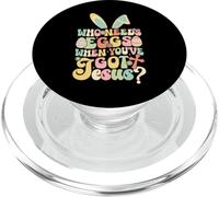 Qui a Besoin d'œufs Quand Vous Avez reçu Jésus Christian Resurrection PopSockets PopGrip pour MagSafe
