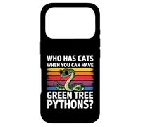 Qui a des Chats Quand Vous Pouvez Avoir des Pythons Verts Coque pour iPhone 17 Pro