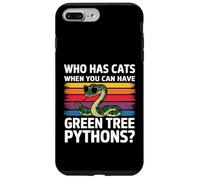 Qui a des Chats Quand Vous Pouvez Avoir des Pythons Verts Coque pour iPhone 7 Plus/8 Plus