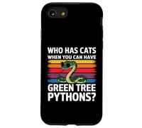 Qui a des Chats Quand Vous Pouvez Avoir des Pythons Verts Coque pour iPhone SE (2020) / 7/8