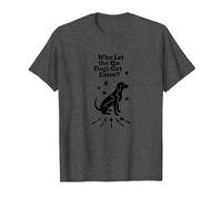 Qui a laissé Les Chiens se Faire Manger? Ils mangent Les Chiens T-Shirt, Homme, Chiné Foncé, 6XL