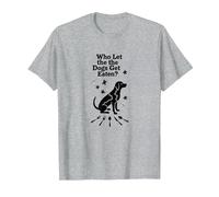 Qui a laissé Les Chiens se Faire Manger? Ils mangent Les Chiens T-Shirt, Homme, Gris Chiné, 6XL