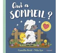 Qui a sommeil ? – Livre tout-carton avec des volets en feutrine – Dès 9 mois – Grund