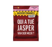 Platonia Games - Jeu Dossiers Criminels Pocket: Qui a tué Jasper Van Der Meer? - 1-6 j, 45 min