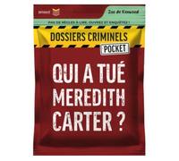 Qui a tué meredith carter ? Pocket - ASMODEE - Rouge - Dès 14 ans