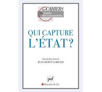Qui capture l'État ? - Jean-Hervé Lorenzi - Puf - broché - Etude