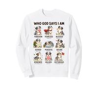 Qui Dieu Dit Que Je suis Un Éléphant Verset Biblique De La Sweatshirt