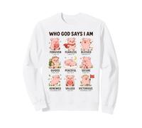 Qui Dieu Dit Que Je suis Un Éléphant Verset Biblique De La Sweatshirt