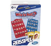 Qui est-ce ? édition Voyage, Jeu de devinettes Classique, Jeu portatif pour 2 Joueurs, Jeu de Voyage pour Enfants (Version néerlandaise)