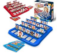 Qui Est Ce Jeux de Societe Devine Qui? Jeu de Devinettes Jeu en Famille pour 2 Joueurs Amusant Raisonnement Jeux Cartes À Deviner Jouet Plaisir pour Famille Fête