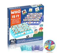 Qui Est Ce, Qui Est Ce Jeux de Societe, Jeu de Devine Qui Je suis, Jeu Qui Est Ce, Devine Qui Je suis, Qui suis Je Jeu de SociéTé Classique, Jeu de Cartes pour Adultes Et Enfants