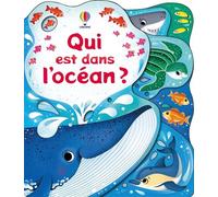Qui est dans l'océan ? - Dès 1 an - Alice Beecham - Usborne - cartonné - Album jeunesse
