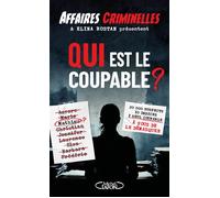 Qui est le coupable ? - Elina Rostan - Michel Lafon - broché - Livre-jeu