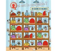 Qui est le coupable en colonie de vacances - Léo Louis-Honoré - Milan Eds - cartonné - Livre-jeu