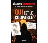 Qui est le coupable ? Spécial Halloween: L'Affaire Charles - 20 000 suspects, 10 indices, 1 seul coupable. Livre-Jeu - Nouveauté 2026