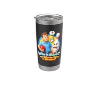 Qui est Mark et pourquoi dois-je l'appeler Funny Bowling Gobelet isotherme en acier inoxydable double paroi