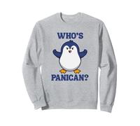 Qui est Panican Funny Penguin Sweatshirt