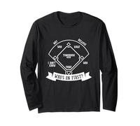 Qui est sur First Baseball Sports Font Dark Manche Longue