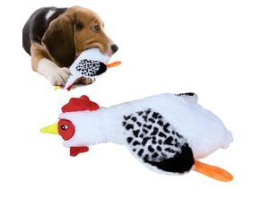 Qui Grincent Pour Chiens | Peluche canard bruissant animaux empaillés | Jouet de dentition pour chien avec couineur - Pour chiot, petit, moyen, grand chien, à la maison, voyage, extérieur, inté