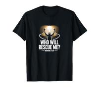Qui me sauvera Romains 7 versets Audacieux de la Bible chrétienne T-Shirt